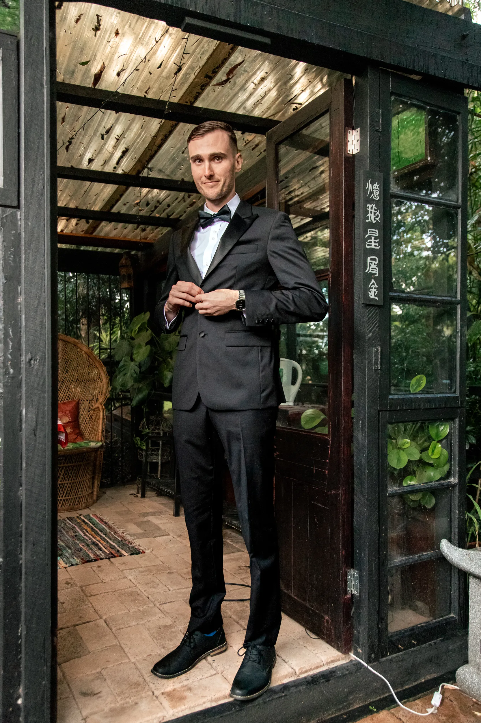 Huiyu and Chris wedding photo