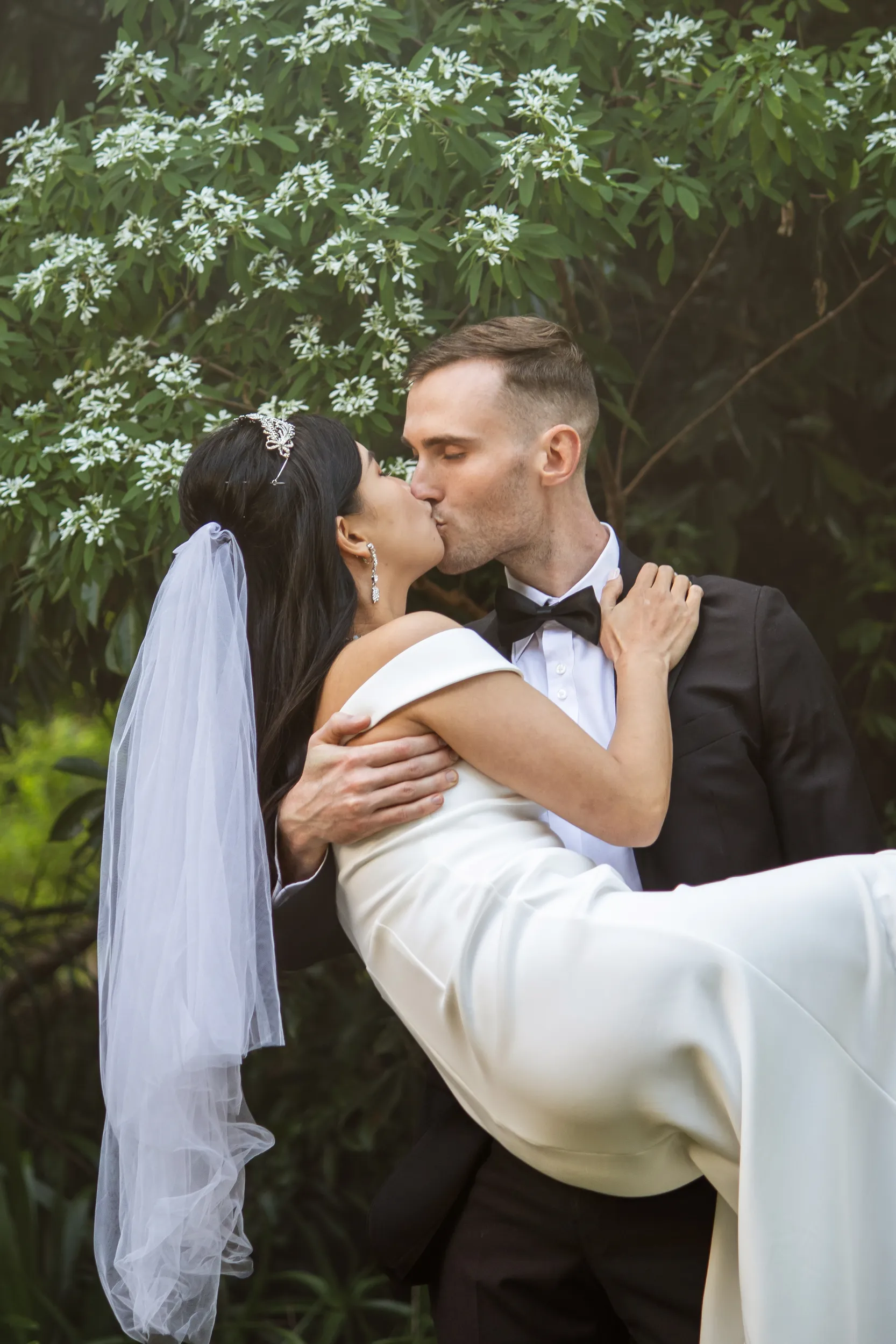 Huiyu and Chris wedding photo